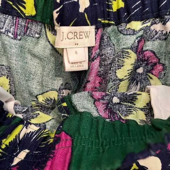 J. Crew Linen Floral Shorts - Picture 10 of 10